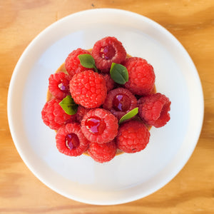 Tarte Framboise Basilic