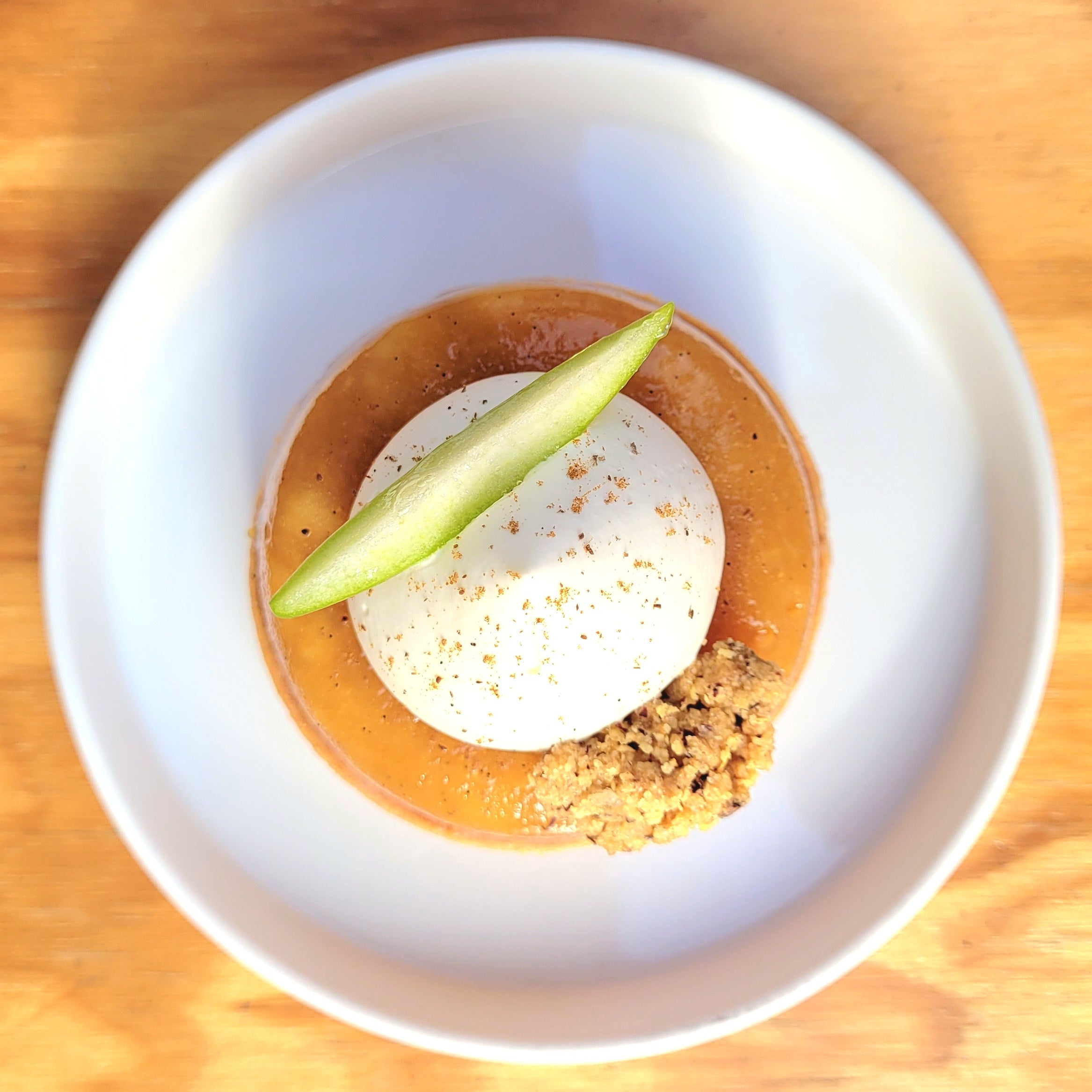 Tarte Pomme Vanille Caramel