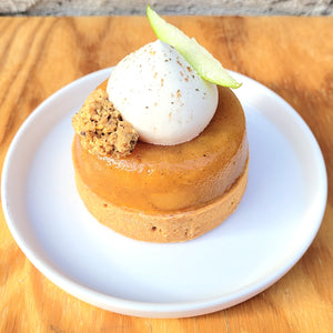 Tarte Pomme Vanille Caramel