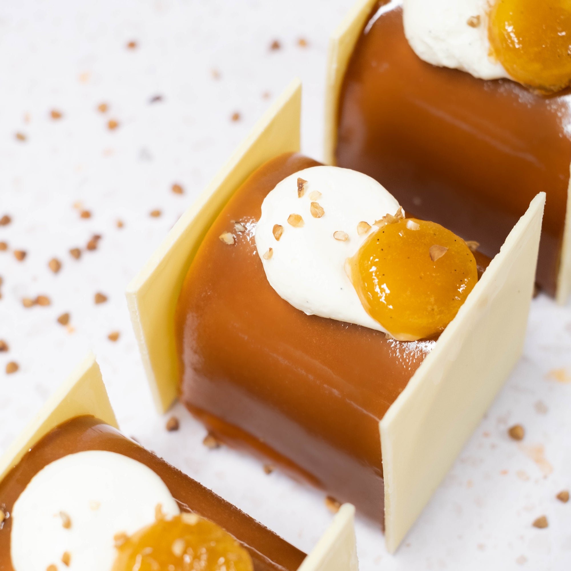 Bûchette Pomme Caramel Sarrasin