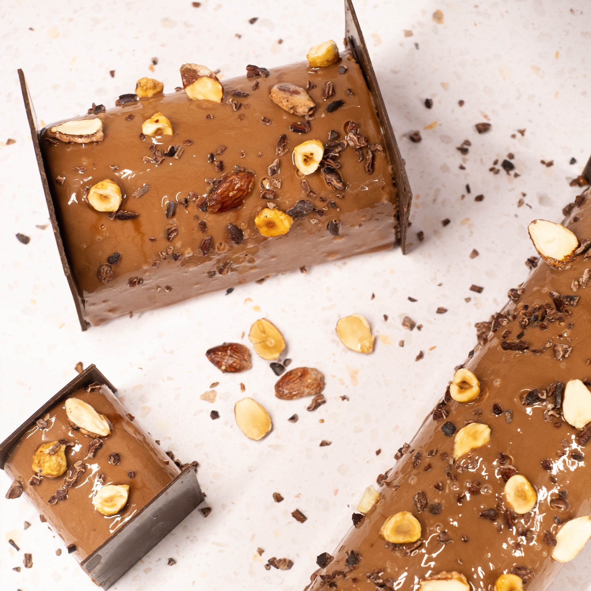 Bûche Chocolat Praliné