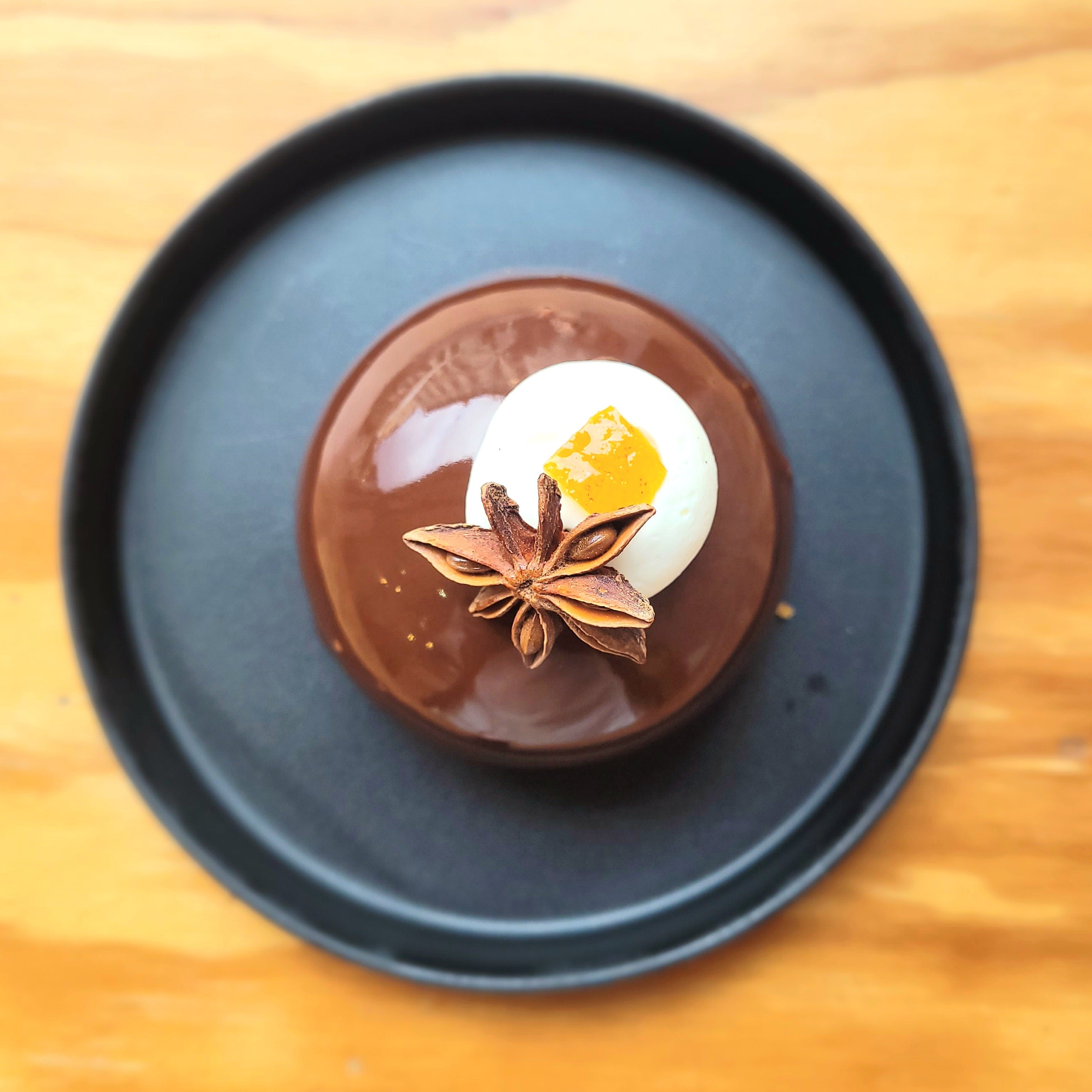 Entremets Chocolat Orange Epices