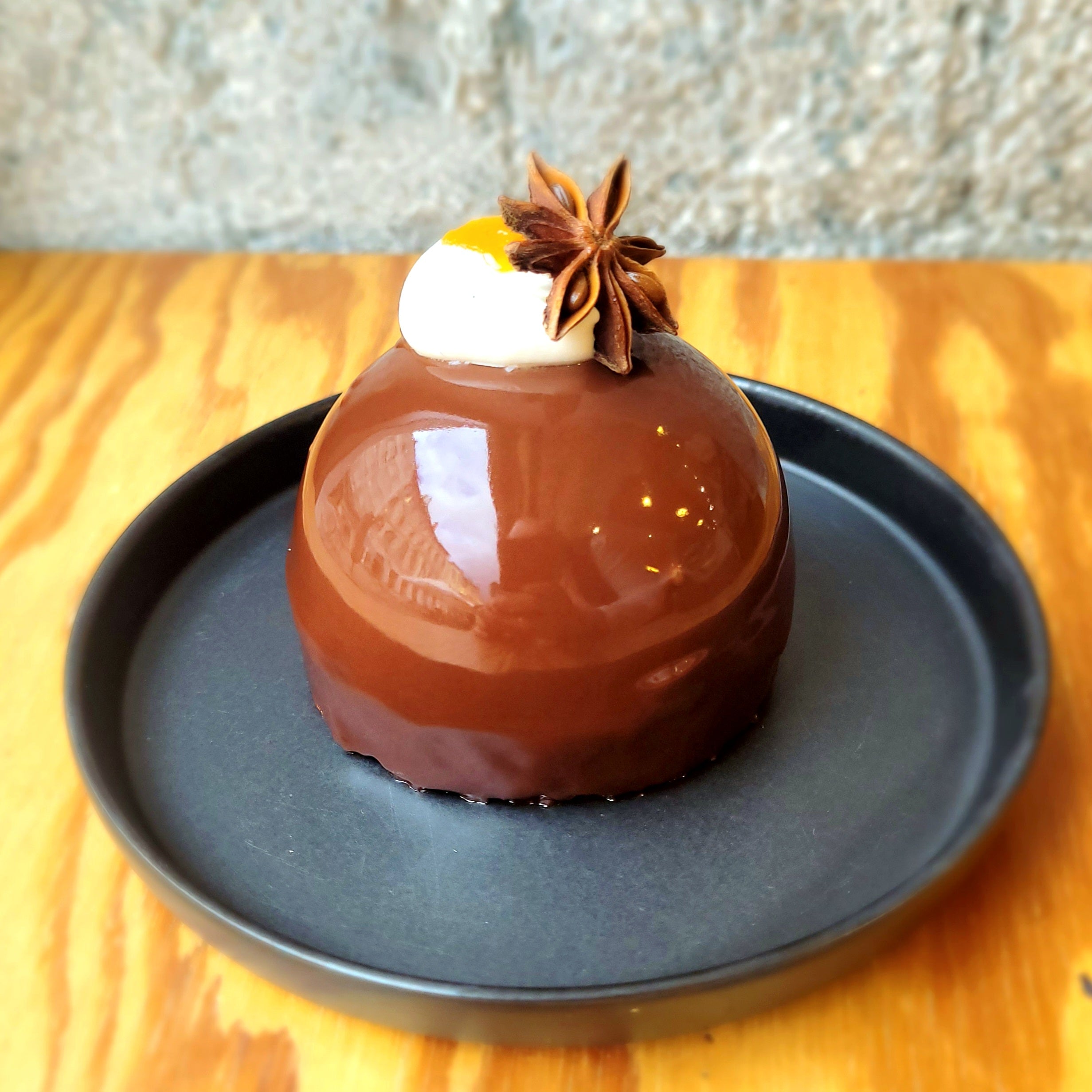 Entremets Chocolat Orange Epices