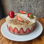 Load image into Gallery viewer, Pistachio Strawberry Weekend Cake
